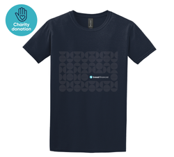 Image of T-Shirt & Donation - Navy Gildan Softstyle (INV)
