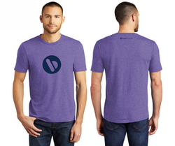 Image of T-Shirt - Unisex Purple B-Coin Tee (INV)