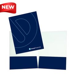 Image of Folder - 2 Pocket Soft Touch (INV)