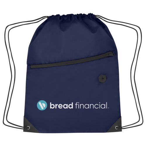 Backpack - Drawstring w/ Zipper (INV) image thumbnail