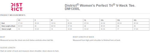 V-Neck Tee - Ladies' Tri-Blend Shirt (INV) image thumbnail