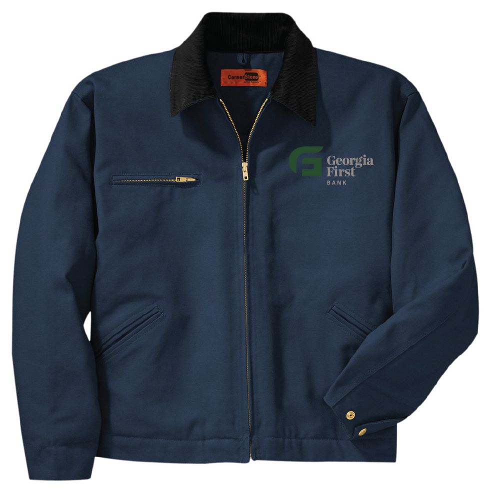 CornerStone® - Duck Cloth Work Jacket | Georgia First Bank
