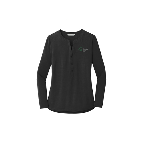 Port Authority® Ladies Concept Henley Tunic image thumbnail