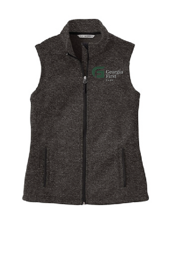 Port Authority ® Ladies Sweater Fleece Vest image thumbnail
