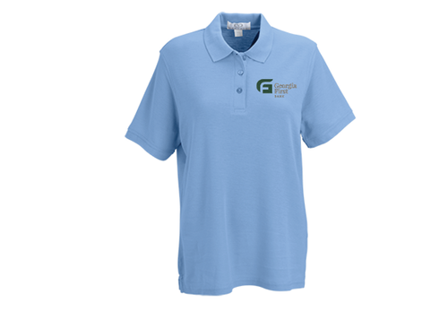 Women's Soft-Blend Double-Tuck Pique Polo image thumbnail
