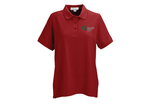 Women's Soft-Blend Double-Tuck Pique Polo image thumbnail