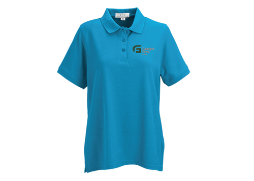 Women's Soft-Blend Double-Tuck Pique Polo image thumbnail