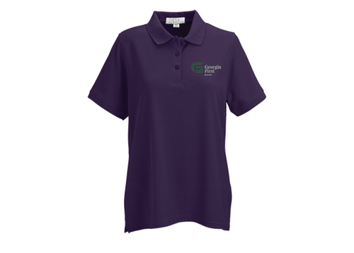 Women's Soft-Blend Double-Tuck Pique Polo image thumbnail