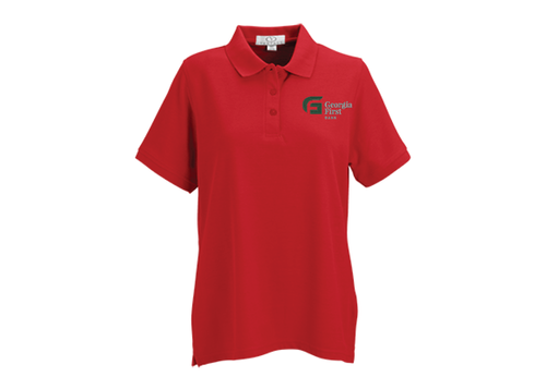 Women's Soft-Blend Double-Tuck Pique Polo image thumbnail