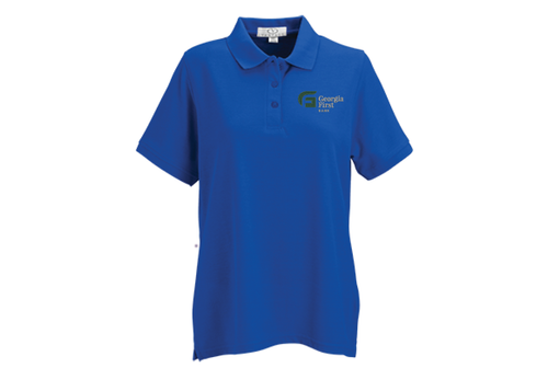 Women's Soft-Blend Double-Tuck Pique Polo image thumbnail