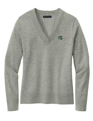 Brooks Brothers® Women’s Cotton Stretch V-Neck Sweater image thumbnail