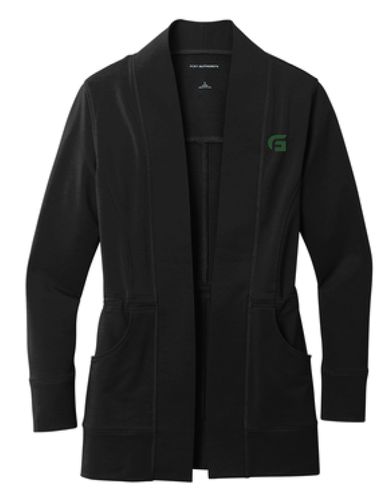 Port Authority® Ladies Microterry Cardigan image thumbnail