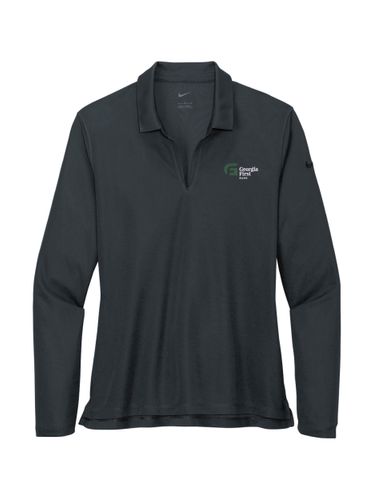Nike Ladies Dri-FIT Micro Pique 2.0 Long Sleeve Polo image thumbnail