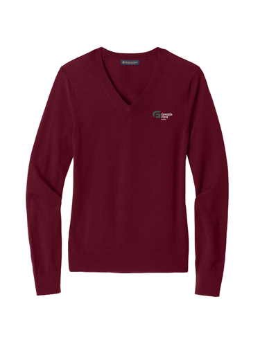 Brooks Brothers ® Women’s Washable Merino V-Neck Sweater image thumbnail