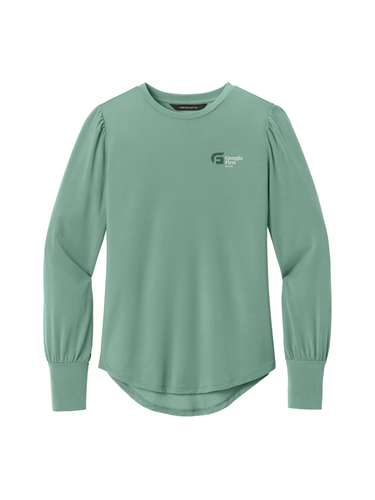 Mercer+Mettle® Women’s Stretch Jersey Long Sleeve Blouson Top image thumbnail