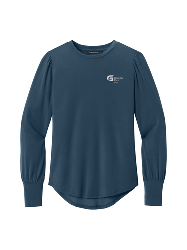 Mercer+Mettle® Women’s Stretch Jersey Long Sleeve Blouson Top image thumbnail