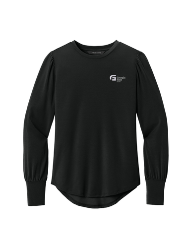 Mercer+Mettle® Women’s Stretch Jersey Long Sleeve Blouson Top image thumbnail