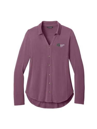 Port Authority® Women’s Luxe Knit Button Tunic image thumbnail