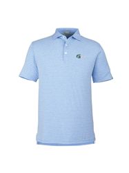 Image of Tasc Men’s Cloud Lightweight Polo Brookline Stripe