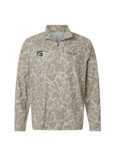 Men's Airweight KC Printed Quarter-Zip Pullover image thumbnail