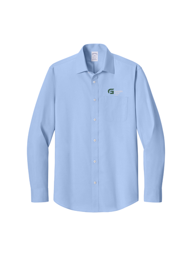 Brooks Brothers® Wrinkle-Free Stretch Pinpoint Spread Collar Shirt image thumbnail