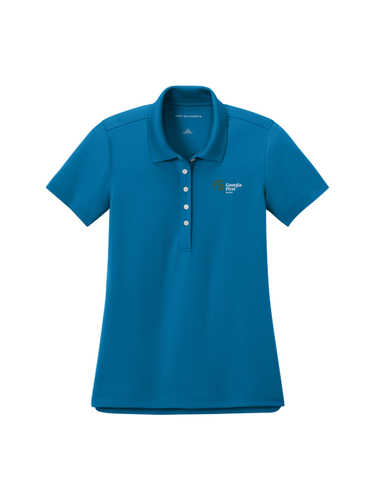 Port Authority® Women’s Dry Zone® Stain-Release Grid Polo image thumbnail