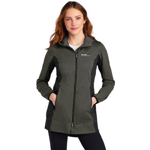 Port Authority® Ladies' Hooded Soft Shell Jacket image thumbnail