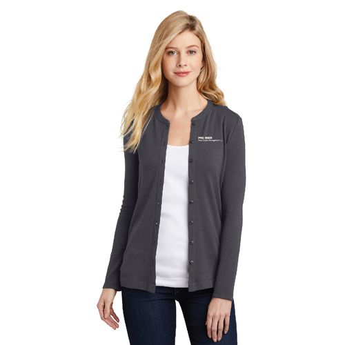 Port Authority® Women's Concept Stretch Button-Front Cardigan image thumbnail