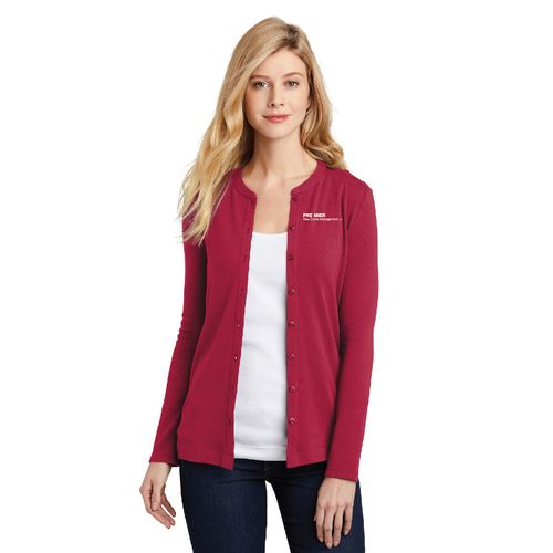 Port Authority® Women's Concept Stretch Button-Front Cardigan image thumbnail