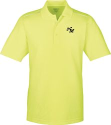 Image of CORE365 Men's Radiant Performance Piqué Polo with Reflective Piping