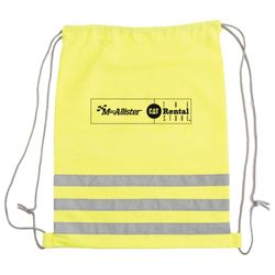 Image of Reflective Drawstring Bags