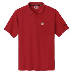 Image of Carhartt Force Snag-Resistant Pocket Polo