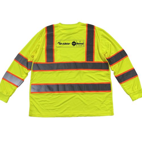 PIP ANSI Type R Class 3 Two-Tone Long Sleeve T-Shirt image thumbnail