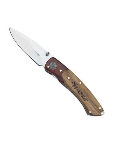 Two Tone Wood Pocket Knife image thumbnail