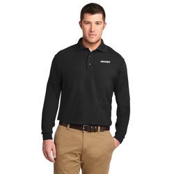 Image of Port Authority® Silk Touch™ Long Sleeve Polo - [OND]