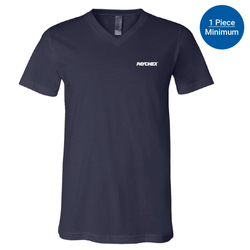 Image of Bella + Canvas Unisex Jersey Short Sleeve V-Neck Tee Shirt