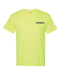 Image of Unisex Hi Vis Hanes Eco Smart- TS-07003