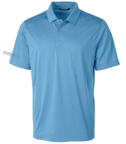 Cutter & Buck Prospect Textured Stretch Mens Polo image thumbnail