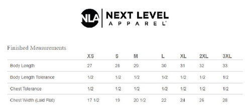 Mens Next Level Sueded Crew- TS-07002M image thumbnail