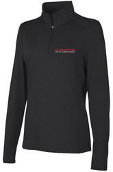 Image of Vista Tri-Blend Ladies 1/4 Zip Copy 