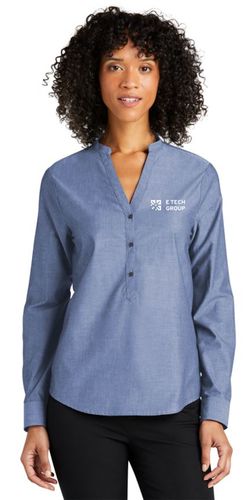 Port Authority Chambray Long Sleeve image thumbnail