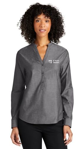 Port Authority Chambray Long Sleeve image thumbnail