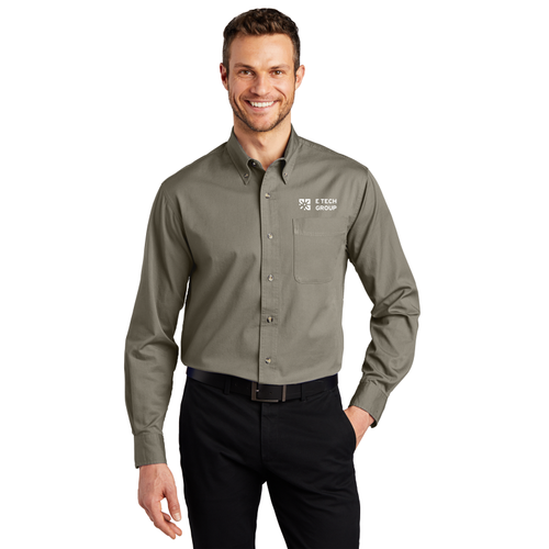 Port Authority Long Sleeve Twill Shirt. image thumbnail