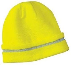 Image of CornerStone Visibility Beanie with Reflective Stripe