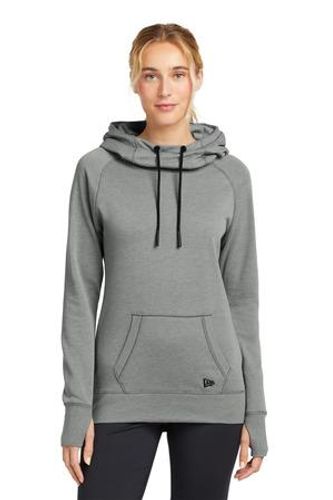 New Era Women's Tri-Blend Fleece Pullover Hoodie. LNEA510 image thumbnail