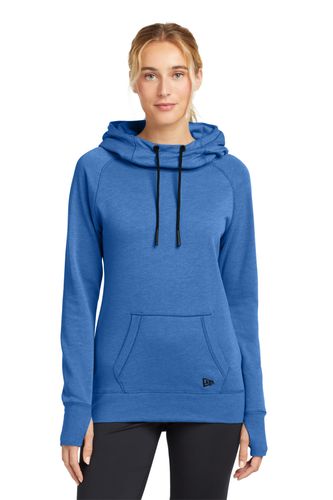 New Era Women's Tri-Blend Fleece Pullover Hoodie. LNEA510 image thumbnail