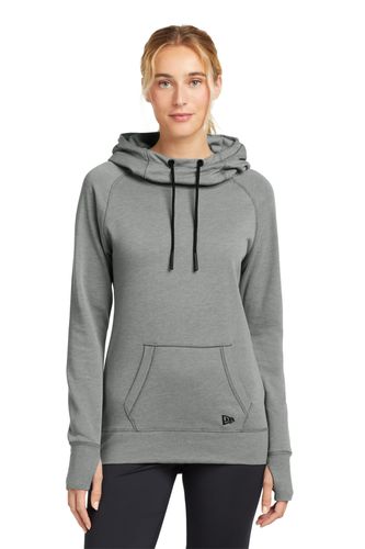 New Era Women's Tri-Blend Fleece Pullover Hoodie. LNEA510 image thumbnail