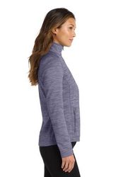 Image of Port Authority Women's Digi Stripe Fleece Jacket. L231