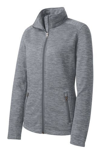 Port Authority Women's Digi Stripe Fleece Jacket. L231 image thumbnail