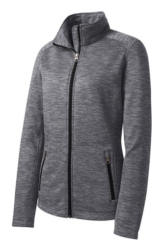 Port Authority Women's Digi Stripe Fleece Jacket. L231 image thumbnail
